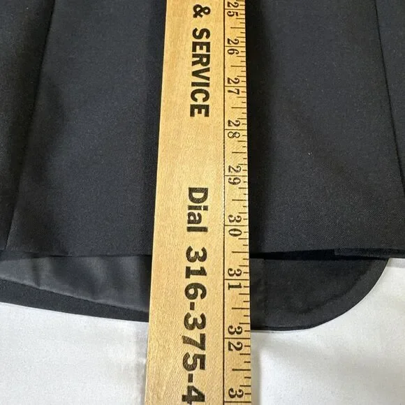 Black Tuxedo Satin Lapel Jacket 42R Pants 34L - Picture 9 of 14